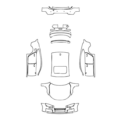 Pre-Cut PPF Audi A7 A7 Sportback Base 2015 - PPF-Kits