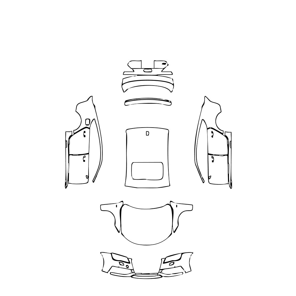 Pre-Cut PPF Audi A7 A7 Sportback S-line 2012 - PPF-Kits