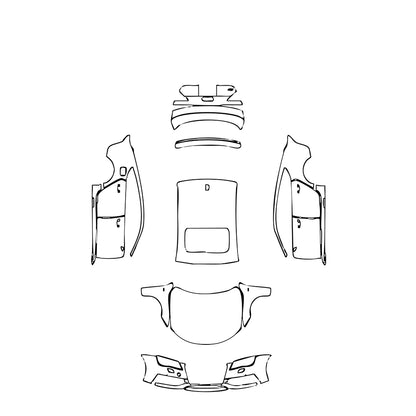 Pre-Cut PPF Audi A7 A7 Sportback S-line 2012 - PPF-Kits