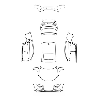 Pre-Cut PPF Audi A7 A7 Sportback S-line 2017 - PPF-Kits