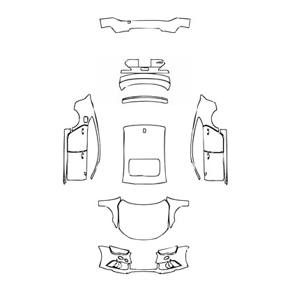 Pre-Cut PPF Audi A7 RS7 Sportback 2017 - PPF-Kits