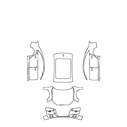 Pre-Cut PPF Audi A8 A8 L (Extended Wheelbase) Base 2011 - PPF-Kits