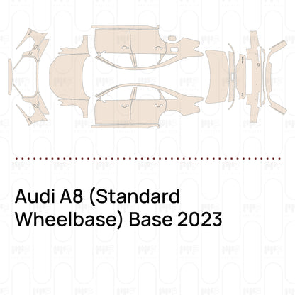 Pre-Cut PPF Audi A8 (Standard Wheelbase) Base 2023