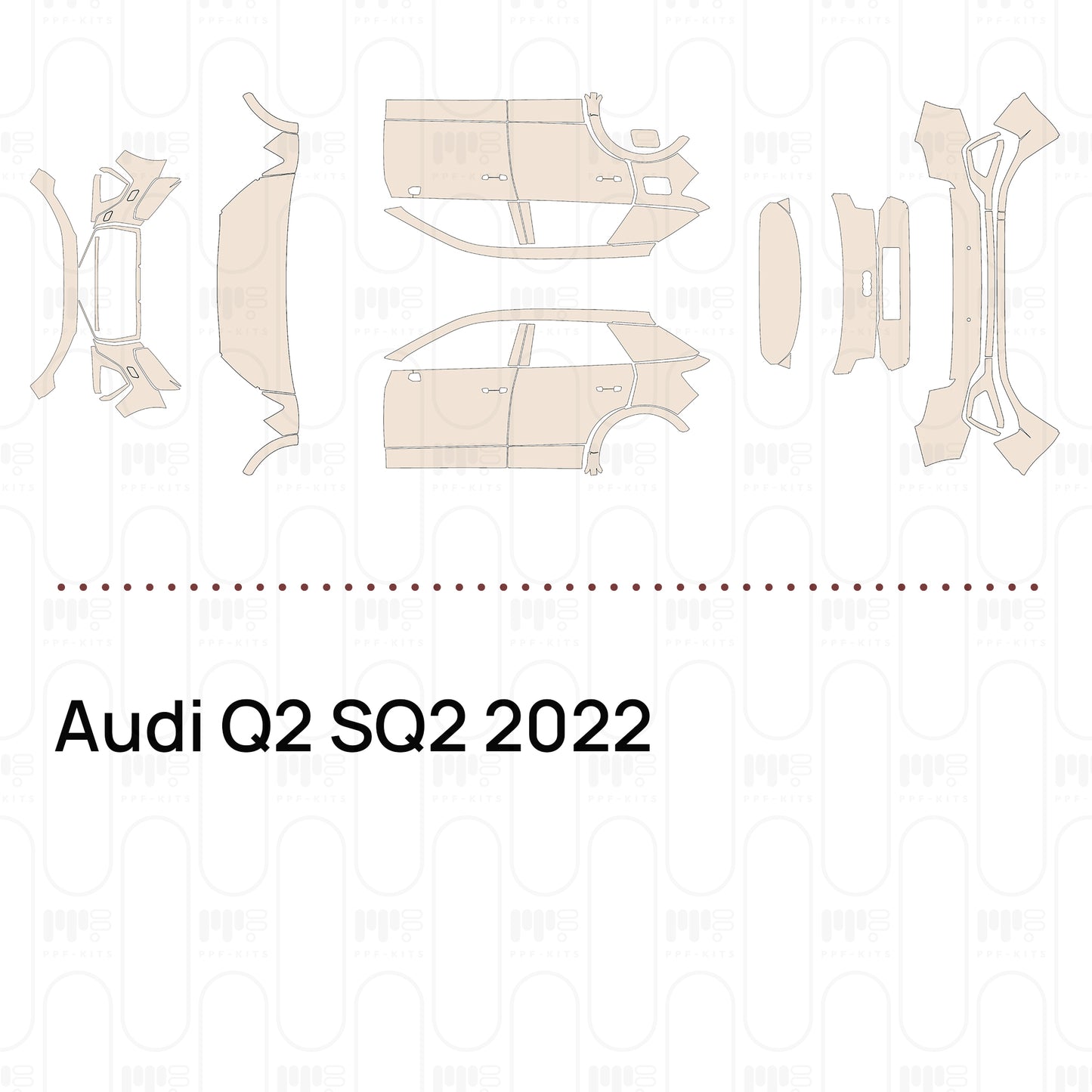 Pre-Cut PPF Audi Q2 SQ2 2022