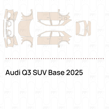 Pre-Cut PPF Audi Q3 SUV Base 2025