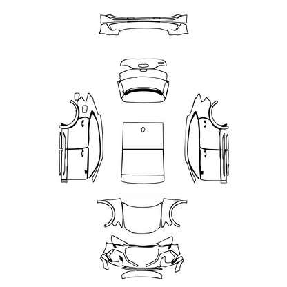 Pre-Cut PPF Audi Q3 Sportback RSQ3 2024 - PPF-Kits
