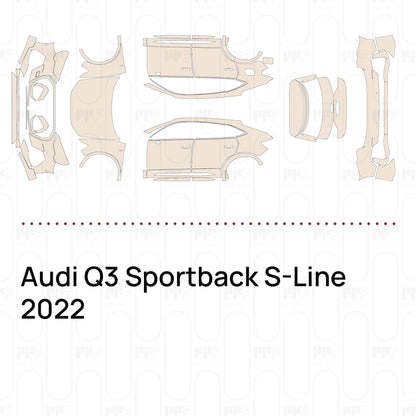 Pre-Cut PPF Audi Q3 Sportback S-Line 2022
