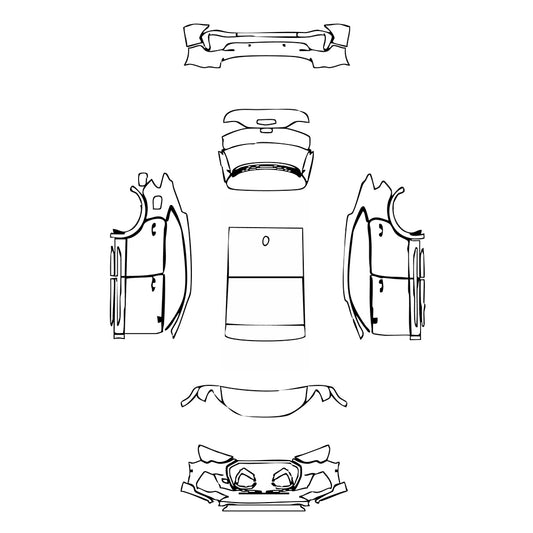 Pre-Cut PPF Audi Q3 Sportback S-line 2021 - PPF-Kits