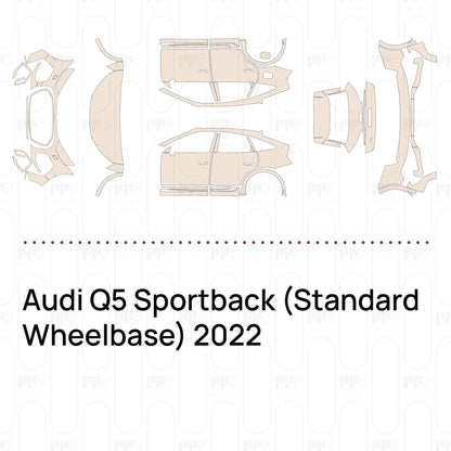 Pre-Cut PPF Audi Q5 Sportback (Standard Wheelbase) 2022