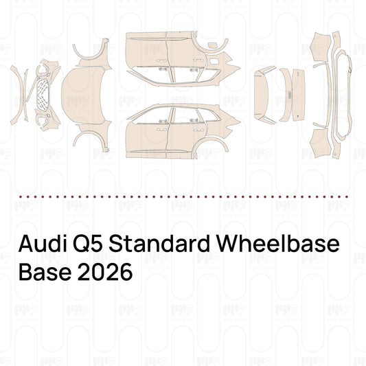 Pre-Cut PPF Audi Q5 Standard Wheelbase Base 2026