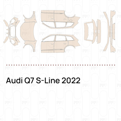 Pre-Cut PPF Audi Q7 S-Line 2022