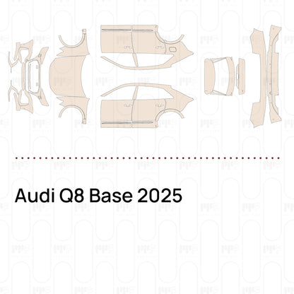 Pre-Cut PPF Audi Q8 Base 2025