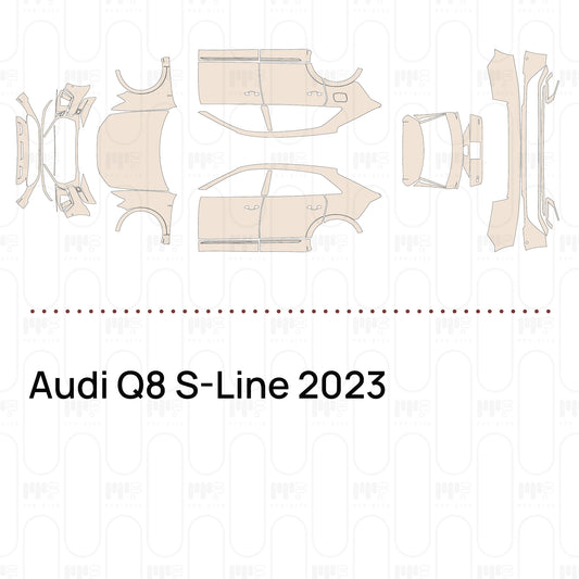 Pre-Cut PPF Audi Q8 S-Line 2023