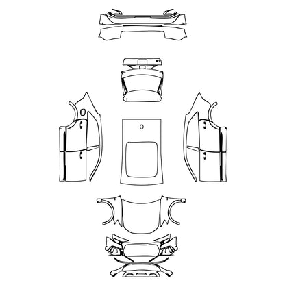 Pre-Cut PPF Audi Q8 S-line 2020 - PPF-Kits