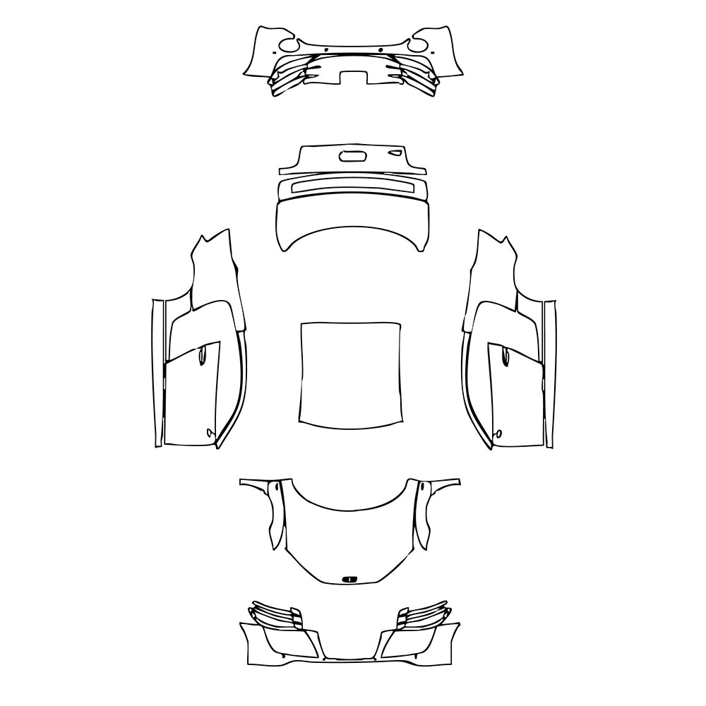 Pre-Cut PPF Audi R8 V10 Coupe 2011 - PPF-Kits