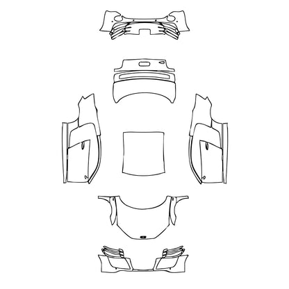 Pre-Cut PPF Audi R8 V10 Coupe 2012 - PPF-Kits