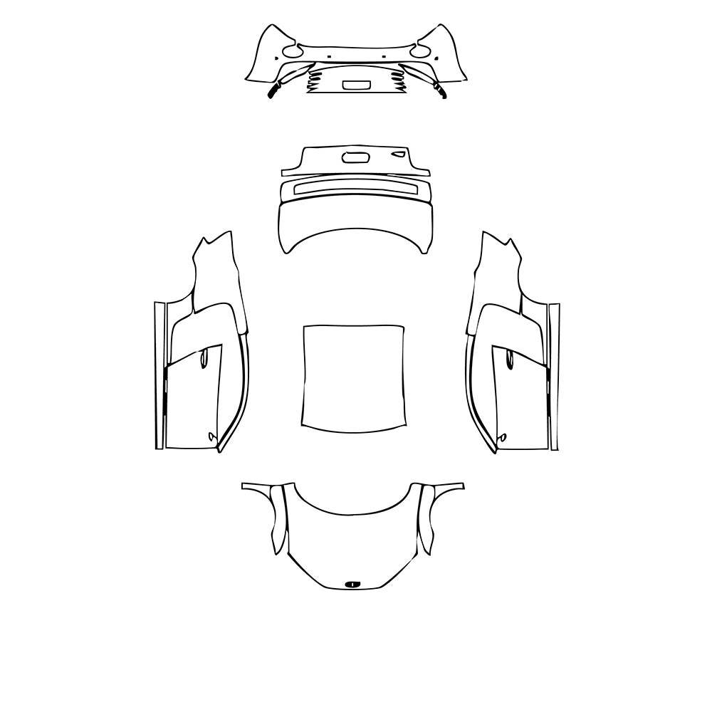 Pre-Cut PPF Audi R8 V8 Coupe 2011 - PPF-Kits