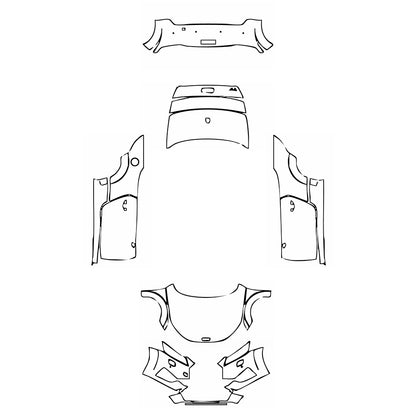 Pre-Cut PPF Audi TT TT Roadster S-line 2018 - PPF-Kits