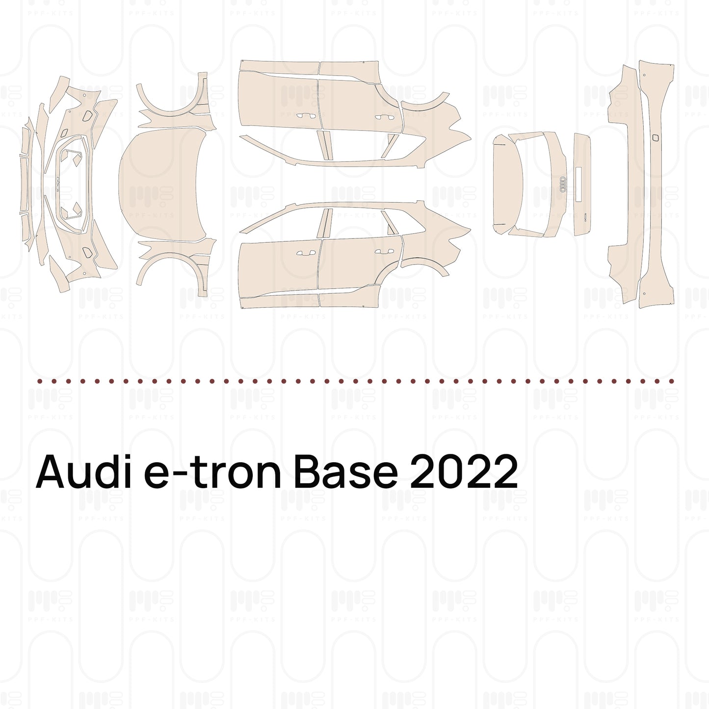 Pre-Cut PPF Audi e-tron Base 2022
