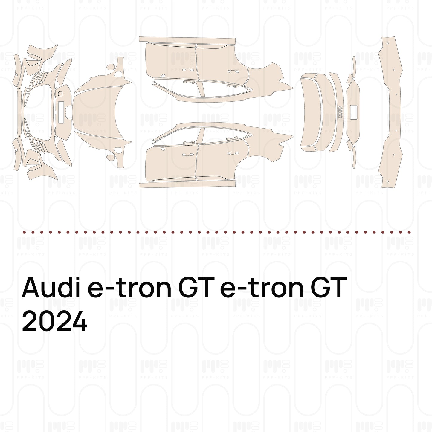 Pre-Cut PPF Audi e-tron GT e-tron GT 2024