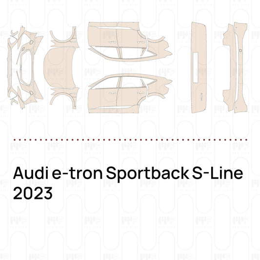 Pre-Cut PPF Audi e-tron Sportback S-Line 2023