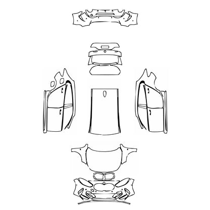 Pre-Cut PPF BMW 1 Series 5-door Sports Hatch M135i 2021 - PPF-Kits