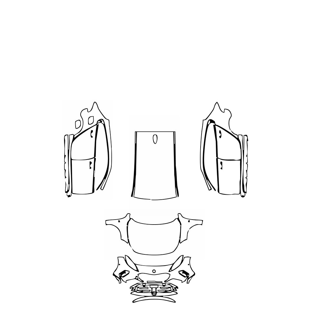 Passgenaue Lackschutzfolien PPF BMW 1 Series 5-door Sports Hatch M135i 2025