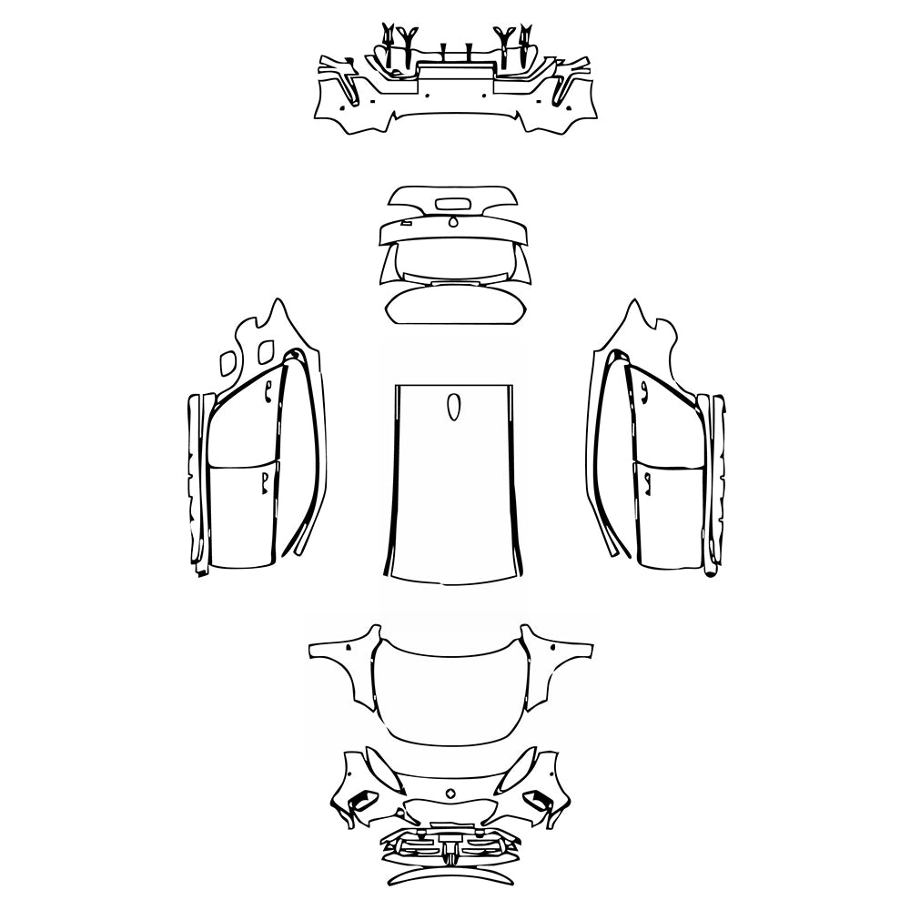 Pre-Cut PPF BMW 1 Series 5-door Sports Hatch M Sport 2025 - PPF-Kits