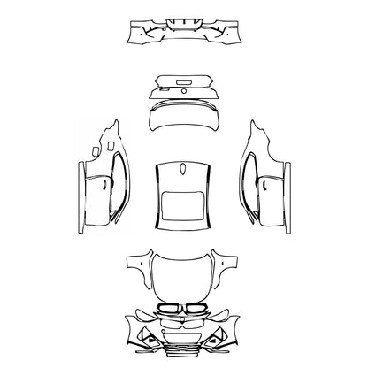 Pre-Cut PPF BMW 2 Series Coupe M235 M240 2024 - PPF-Kits