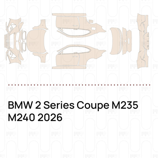 BMW 2 Series Coupe M235 M240 2026 – Pre-Cut PPF
