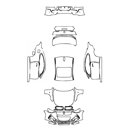 Pre-Cut PPF BMW 2 Series Coupe M Sport 2023 - PPF-Kits