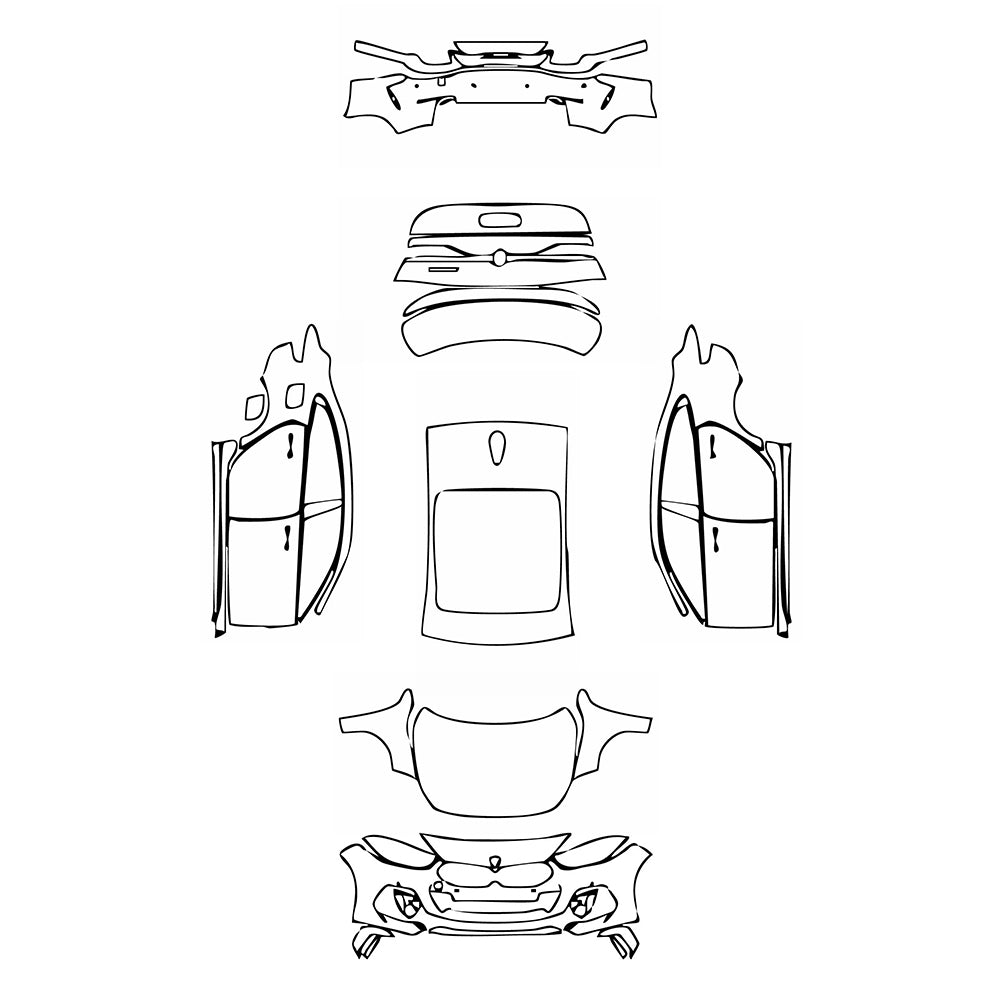 Pre-Cut PPF BMW 2 Series Gran Coupe M235i 2023 - PPF-Kits