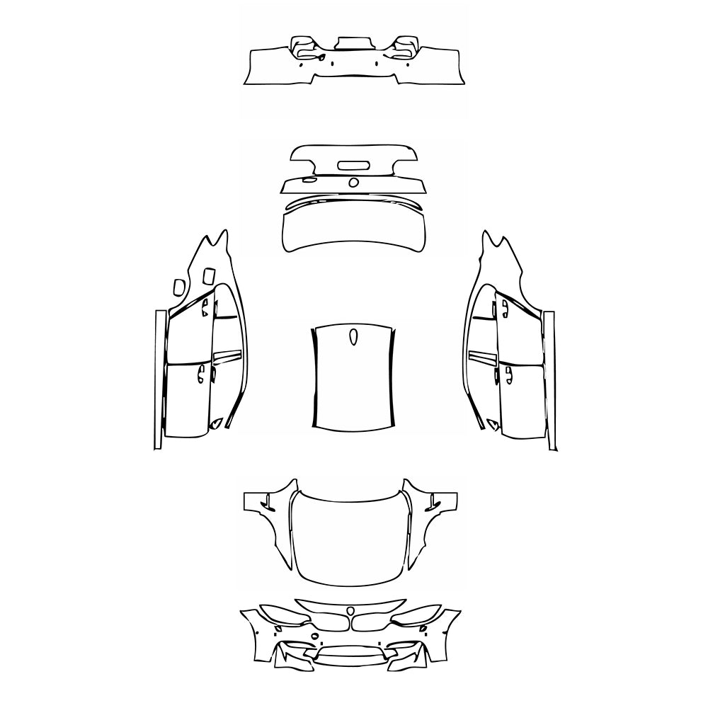 Pre-Cut PPF BMW 3 Series Sedan M3 2015 - PPF-Kits
