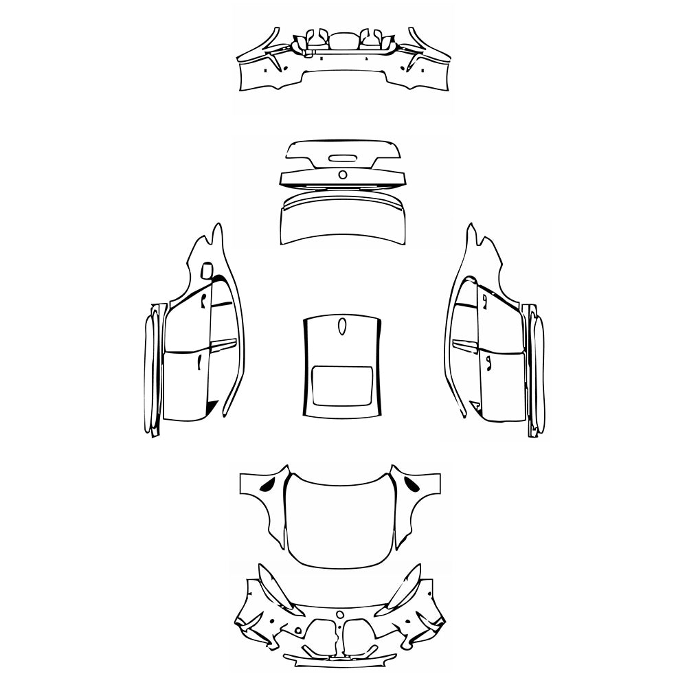 Pre-Cut PPF BMW 3 Series Sedan M3 2024 - PPF-Kits