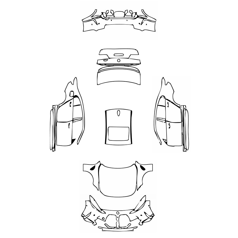 Pre-Cut PPF BMW 3 Series Sedan M3 Competition 2022 - PPF-Kits