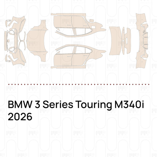 Pre-Cut PPF BMW 3 Series Touring M340i 2026