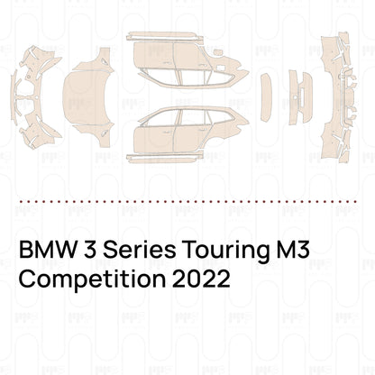 Pre-Cut PPF BMW 3 Series Touring M3 Competition 2022