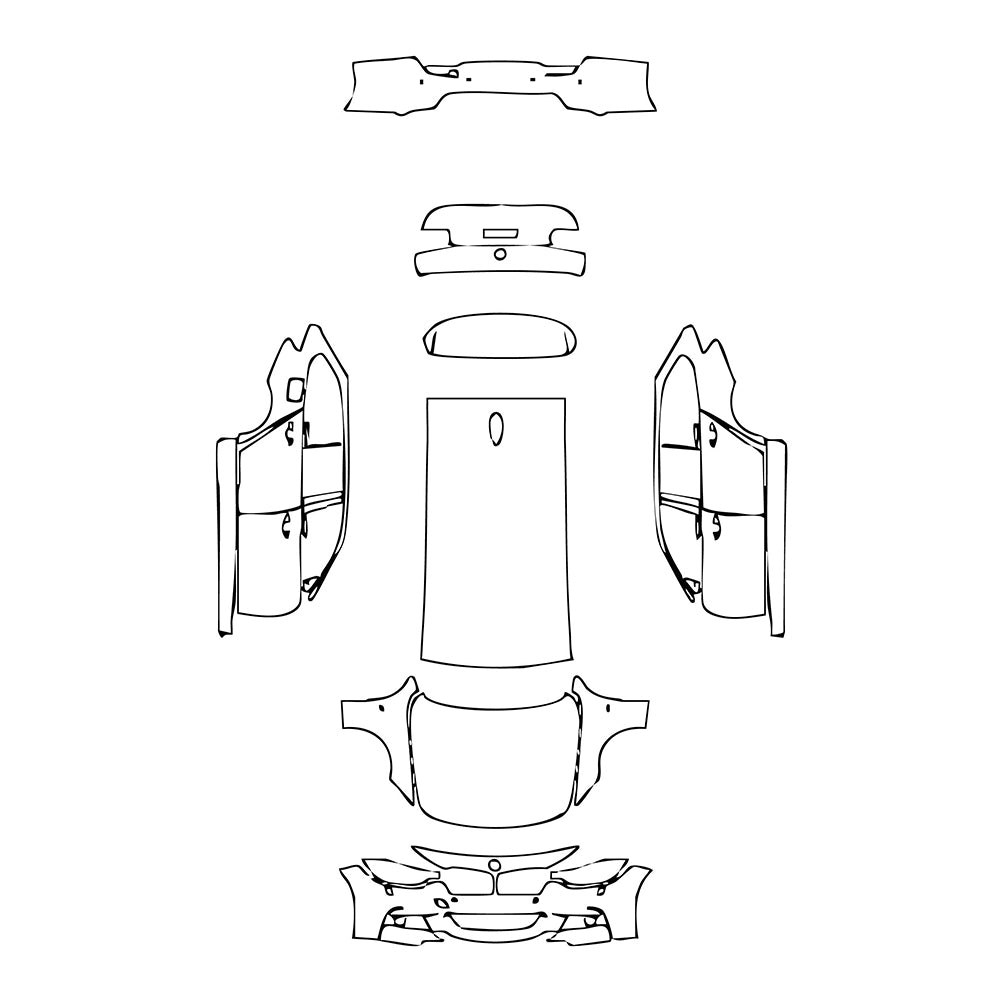 Pre-Cut PPF BMW 3 Series Touring Wagen M Sport 2012 - PPF-Kits
