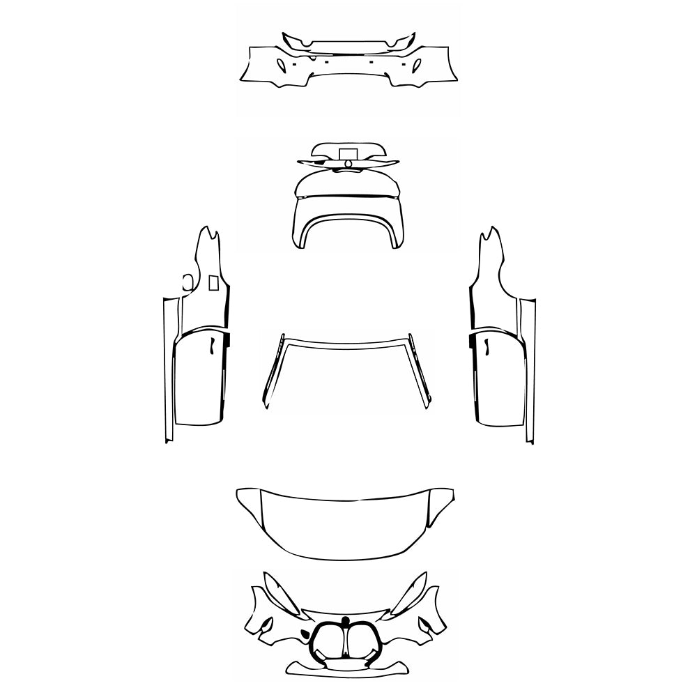 Pre-Cut PPF BMW 4 Series Convertible Luxury Line 2022 - PPF-Kits