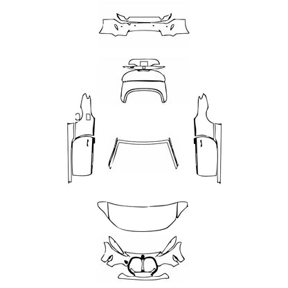 Pre-Cut PPF BMW 4 Series Convertible Luxury Line 2025 - PPF-Kits