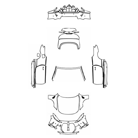 Pre-Cut PPF BMW 4 Series Convertible M4 2022 - PPF-Kits