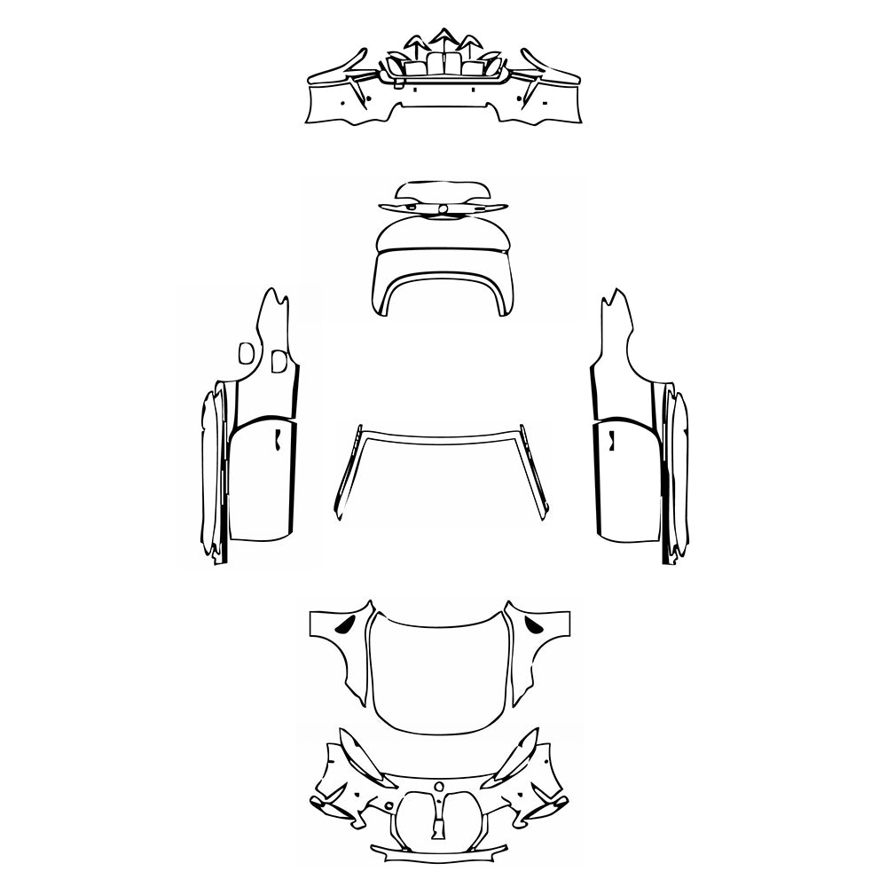 Pre-Cut PPF BMW 4 Series Convertible M4 2023 - PPF-Kits