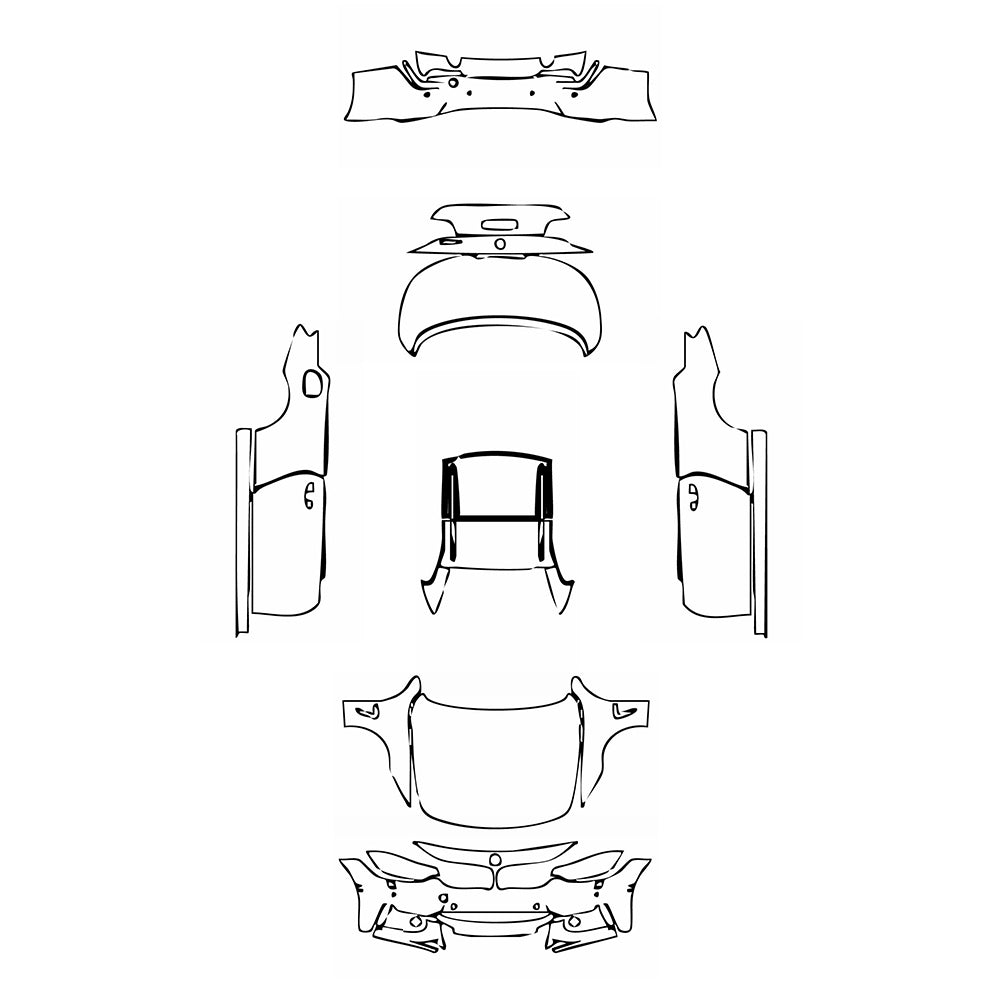Pre-Cut PPF BMW 4 Series Convertible M Sport 2014 - PPF-Kits