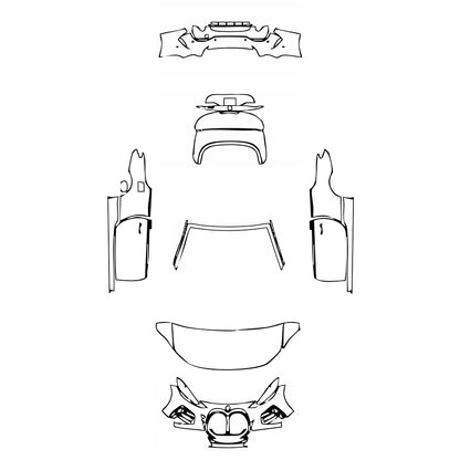 Pre-Cut PPF BMW 4 Series Convertible M Sport 2022 - PPF-Kits