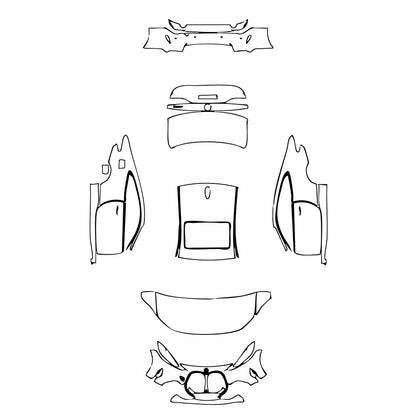 Pre-Cut PPF BMW 4 Series Coupe Luxury Line 2022 - PPF-Kits