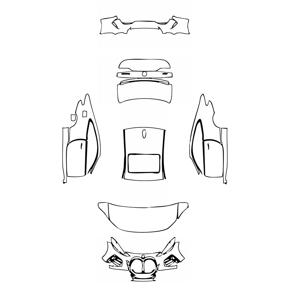Pre-Cut PPF BMW 4 Series Coupe M440i 2021 - PPF-Kits