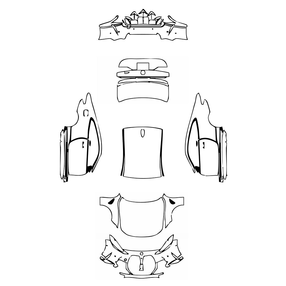 Pre-Cut PPF BMW 4 Series Coupe M4 Competition 2024 - PPF-Kits