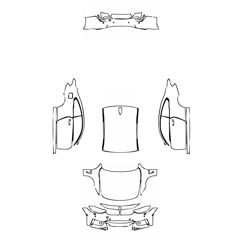 Pre-Cut PPF BMW 4 Series Coupe M Sport 2014 - PPF-Kits