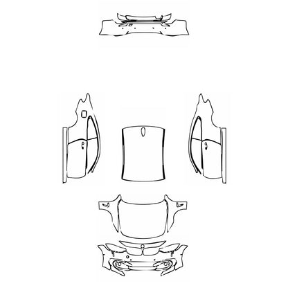 Pre-Cut PPF BMW 4 Series Coupe Sport Line 2019 - PPF-Kits