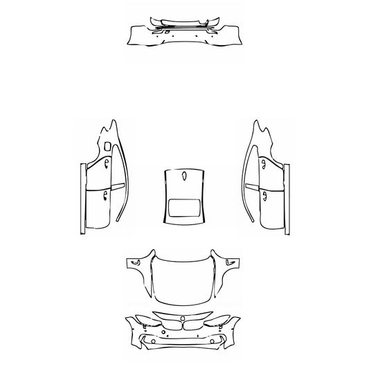 Pre-Cut PPF BMW 4 Series Gran Coupe Luxury Line 2019 - PPF-Kits